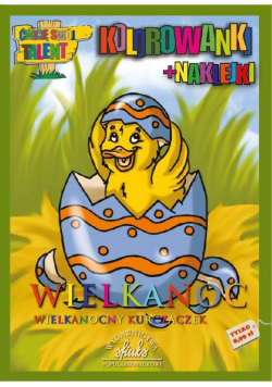 Wielkanoc. Wielkanocny kurczaczek - kolorowanki+n.