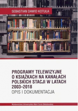 Programy telewizyjne o książkach na kanałach..