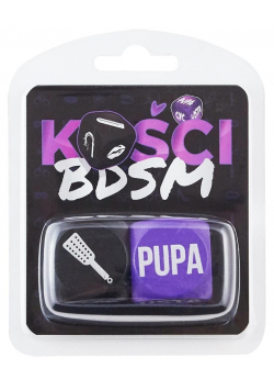 Kości BDSM (fioletowo-czarne)