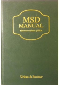 MSD Manual. Podręcznik diagnostyki i terapii
