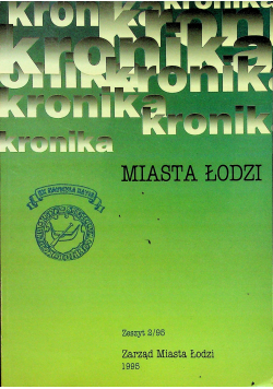 Kronika miasta Łodzi zeszyt 2 / 95