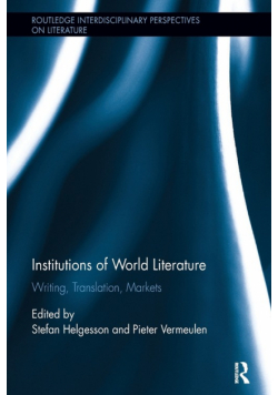 Institutions of World Literature