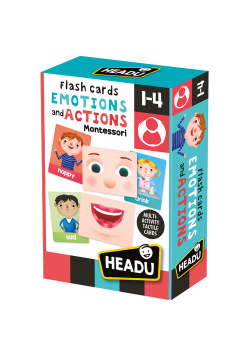 Montessori fiszki emocje i reakcje