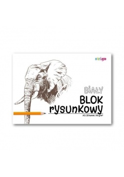 Blok rysunkowy biały A3/20K (10szt) STRIGO