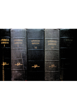 Liturgia godzin 5 tomów