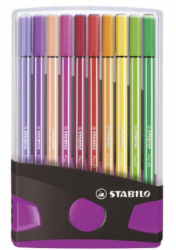 Flamastry Pen 68 ColorParade 20 kol STABILO