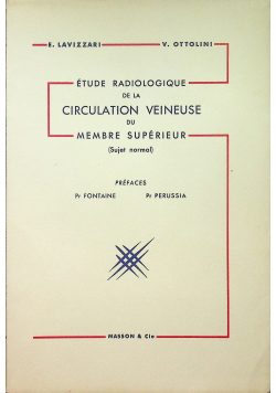 Etude Radiologique de la circulation veineuse du membre superieur
