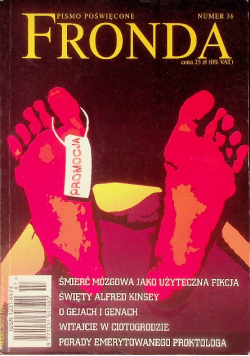 Pismo poświęcone Fronda Nr 36 / 05