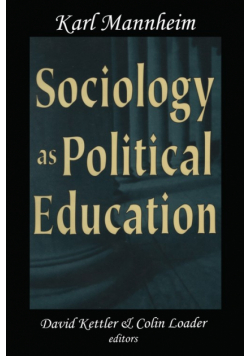 Sociology as Political Education