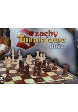 Szachy turniejowe duże 44cm