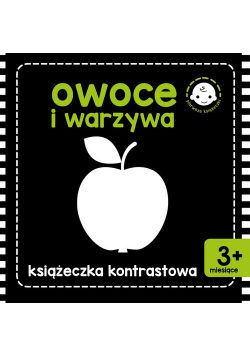 Owoce i warzywa Książeczka kontrastowa