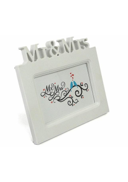 Ramka na zdjęcia 15x10cm Mr&Mrs