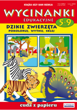 Wycinanki edukacyjne : Dzikie zwierzęta