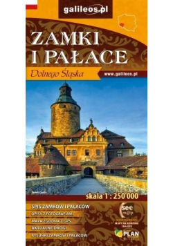 Zamki i pałace Dolnego Śląska 1:250 000