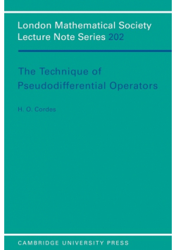 The Technique of Pseudodifferential Operators