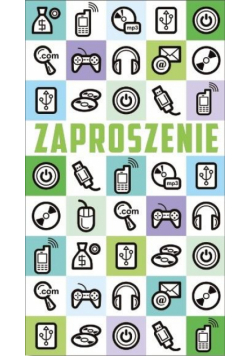 Zaproszenie Urodziny dziecięce (10szt)