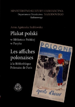 Plakat polski w Bibliotece Polskiej w Paryżu Nowa