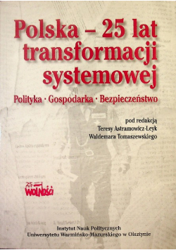 Polska 25 Lat Transformacji Systemowej
