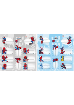Naklejki na zeszyty Spider Man mix