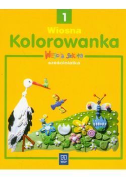 Wesoła szkoła sześciolatka Kolorowanka 1