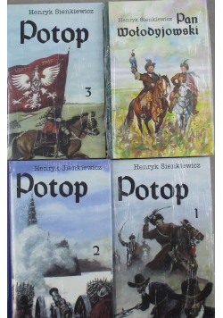 Pan Wołodyjowski / Potop 3 tomy Nowa