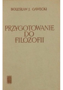 Przygotowanie do filozofii