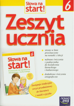 Słowa na start 6 Zeszyt ucznia