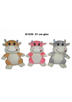 Krowa z głosem 20cm MIX