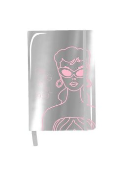Notes holograficzny Barbie Face A5