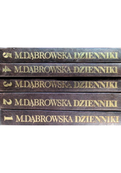 Dzienniki Tom od 1 do 5