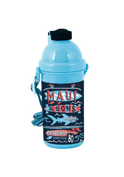 Bidon Maui and Sons granatowo-czerwony