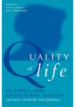 Quality of Life in Child and Adolescent Illness