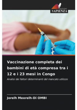 Vaccinazione completa dei bambini di età compresa tra i 12 e i 23 mesi in Congo