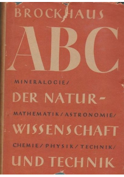 Brockhaus abc der naturwissenschaft und technik