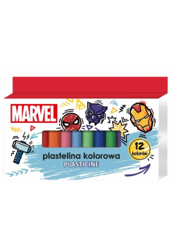 Plastelina Avengers 12 kolorów