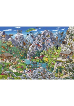 Puzzle 1000 Miasto królików