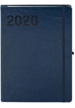 Kalendarz 2020 Formalizm A4 Granatowy TDW ANTRA