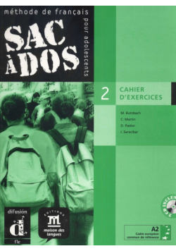 Sac A Dos 2 A2 Cahier D' Exercices + 2 CD