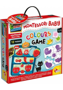 Montessori Baby Gra z kolorami