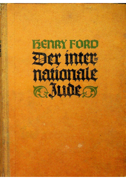 Der internationale Jude ok 1930 r.