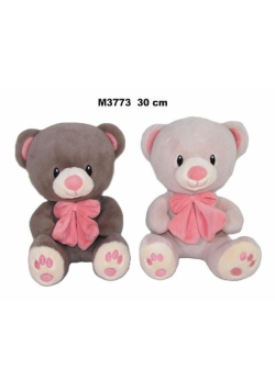 Miś z kokardą 30cm MIX