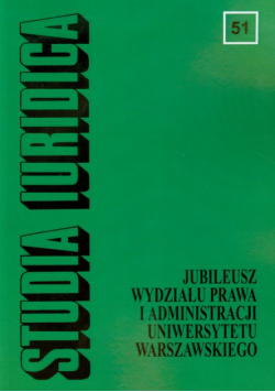 Studia Iuridica tom 51