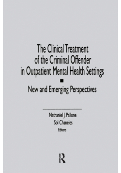 The Clinical Treatment of the Criminal Offender in Outpatient Mental Health Settings