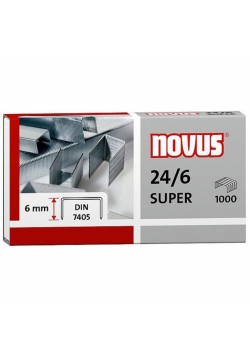 Zszywki 24/6 Din super x 1000