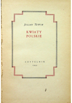 Tuwim Kwiaty polskie