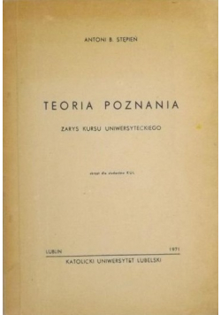 Teoria poznania
