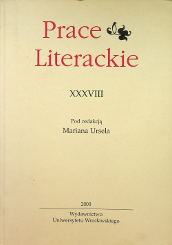 Prace literackie XXXVIII