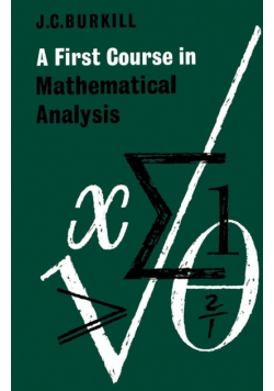 A First Course in Mathematical Analysis