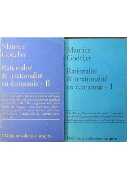 Rationalite et irrationalite en eonomie II Tomy