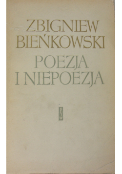 Poezja i niepoezja